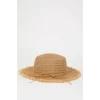 Defacto N4408 Bej Kadın Hasır Şapka