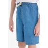 Defacto D8575 Mavi Erkek Çocuk Jean Şort
