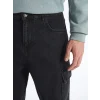 LCW Jeans Antrasit Baggy Fit Erkek Jean Pantolon