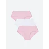 LCW Kids Pembe Basic Kız Çocuk Külot 3lü