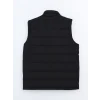 LCW Vision Siyah Slim Fit Dik Yaka Erkek Şişme Yelek