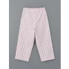 LCW DREAM Pembe Bisiklet Yaka Çiçekli Kadın Kaprili Pijama Takımı