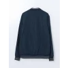 LCWAIKIKI Classic Indigo Çift Taraflı Fermuarlı Erkek Bomber Mont