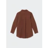 LCW Modest Kahverengi Regular Fit Kadın Gömlek Tunik