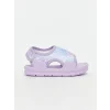 LCW STEPS Lila Cırt Cırtlı Kız Bebek Plaj Sandaleti