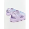 LCW STEPS Lila Cırt Cırtlı Kız Bebek Plaj Sandaleti