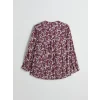 LCW Grace Mürdüm Hakim Yaka Çiçekli Bluz