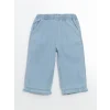 LCW Kids Mavi Beli Lastikli Kız Çocuk Jean Pantolon