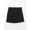 XSIDE Siyah Beli Fermuarlı Kadın Şort Etek
