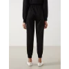 LCW Modest Siyah Beli Lastikli Kadın Jogger Eşofman Altı