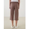 LCWAIKIKI Classic Kahverengi Beli Lastikli Kadın Kapri