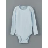 LCW baby Turuncu Bisiklet Yaka Erkek Bebek Çıtçıtlı Bodysuit 3lü