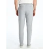 SOUTHBLUE Gri Slim Fit Keten Karışımlı Erkek Pantolon
