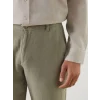SOUTHBLUE Yeşil Slim Fit Keten Karışımlı Erkek Pantolon