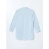 LCW Modest Mavi Regular Fit Kadın Gömlek Tunik