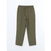 LCWAIKIKI Classic Haki Beli Lastikli Havuç Kesim Kadın Pantolon