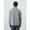 LCWAIKIKI Classic Gri Dik Yaka Erkek Sweatshirt
