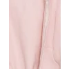 LCW Kids Pembe Kapüşonlu Kız Bebek Fermuarlı Sweatshirt