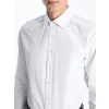 LCWAIKIKI Formal Beyaz Slim Fit Uzun Kollu Poplin Erkek Gömlek