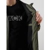 XSIDE Haki Standart Kalıp Kapüşonlu Erkek Yağmurluk