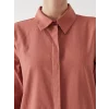 LCW Modest Kahverengi Regular Fit Kadın Gömlek Tunik