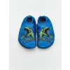 SLIPSTOP Mavi Dinozor Baskılı Erkek Çocuk Deniz Ayakkabısı