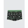 LCW Kids Siyah Baskılı Erkek Çocuk Boxer 3lü