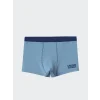 LCW Kids Mavi Baskılı Erkek Çocuk Boxer 3lü