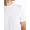 XSIDE ACTIVE Beyaz Bisiklet Yaka Kısa Kollu Erkek Spor Tişört