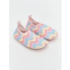 LCW STEPS Karişik Desenli Kız Bebek Deniz Ayakkabısı