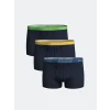LC WAIKIKI Lacivert Standart Kalıp Pamuklu Esnek Erkek Boxer 3lü