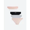 LCW Young Pembe Baskılı Bikini Külot 5li Paket