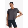 Defacto E2540 Siyah DeFactoFit Bisiklet Yaka Sporcu Kısa Kollu Tişört