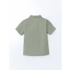 LCW Kids Yeşil Basic Cepli Erkek Çocuk Poplin Gömlek