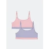 LCW Kids Lila Basic Kız Çocuk Büstiyer 2li