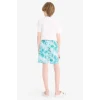 Defacto E5182 Mavi Erkek Çocuk Floral Deniz Şortu