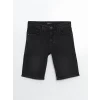 LCW Jeans Antrasit Slim Fit Erkek Jean Şort