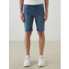 LCW Jeans Indigo Slim Fit Erkek Jean Şort