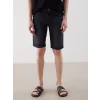 LCW Jeans Siyah Standart Kalıp Erkek Jean Şort