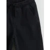 LCW Kids Siyah Beli Lastikli Erkek Çocuk Jean Pantolon