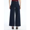 LCW Jeans Indigo Beli Kemerli Wideleg Kadın Jean Pantolon