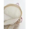 LCW ACCESSORIES Ekru Çok Bölmeli Kız Çocuk Sırt Çantası