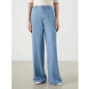 LCW Jeans Indigo Wideleg Kadın Jean Pantolon