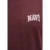 Mavi 0611714-70396 Mavi Logo Baskılı Bordo Tişört