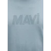 Mavi 0612896-70838 Mavi Logo Baskılı Mavi Tişört