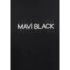 Mavi 0612867-900 Mavi Black Baskılı Siyah Tişört