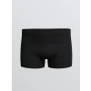 LC WAIKIKI Siyah Standart Kalıp Pamuklu Esnek Erkek Boxer 3lü