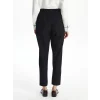 LCWAIKIKI Classic Siyah Beli Lastikli Kadın Cigarette Pantolon