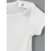 LCW baby Ekru Organik Kumaş Kız Bebek Çıtçıtlı Bodysuit 2li
