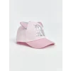 LCW ACCESSORIES Pembe 3 Boyutlu Kız Çocuk Kep Şapka